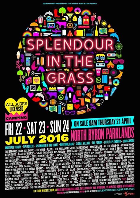 splendour in the grass 2016 lineup